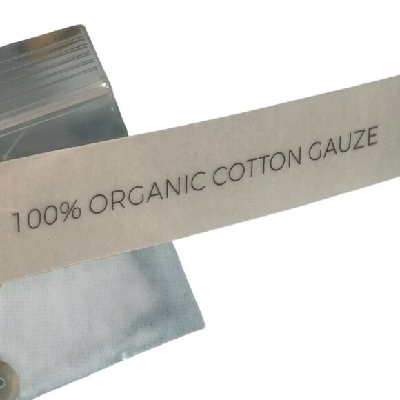 Magaschoni size XL Organic Cotton Gauze Button Up Shirt Oversized Light blue NWT - Picture 9 of 10